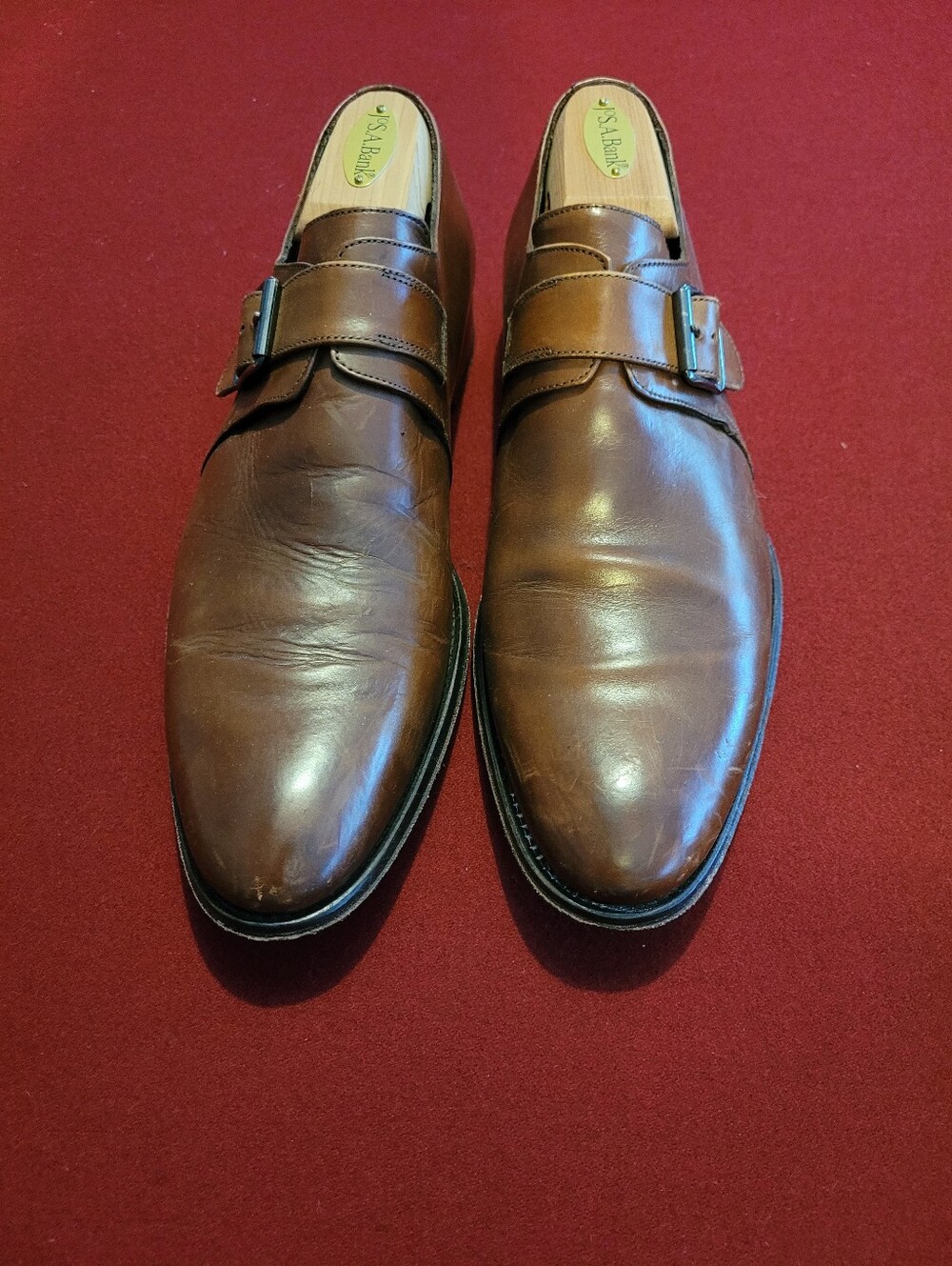 To Boot New York Brown Adam Derrick Oxford Leather Dress Shoes Mens Size 9